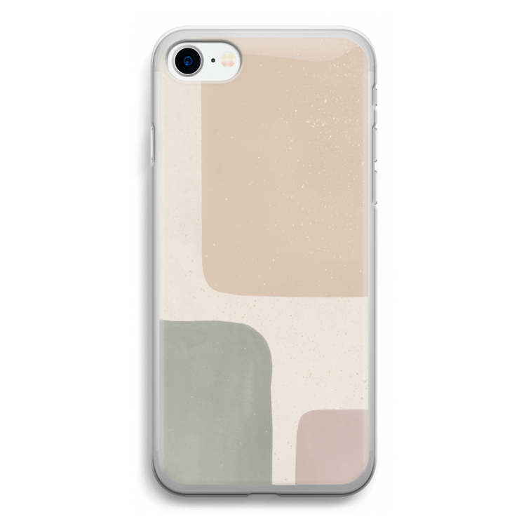 Geo #7: iPhone SE 2020 Transparant Hoesje