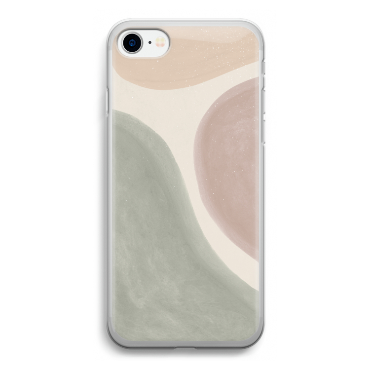 Geo #6: iPhone SE 2020 Transparant Hoesje