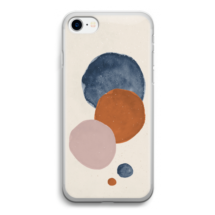 Geo #4: iPhone SE 2020 Transparant Hoesje
