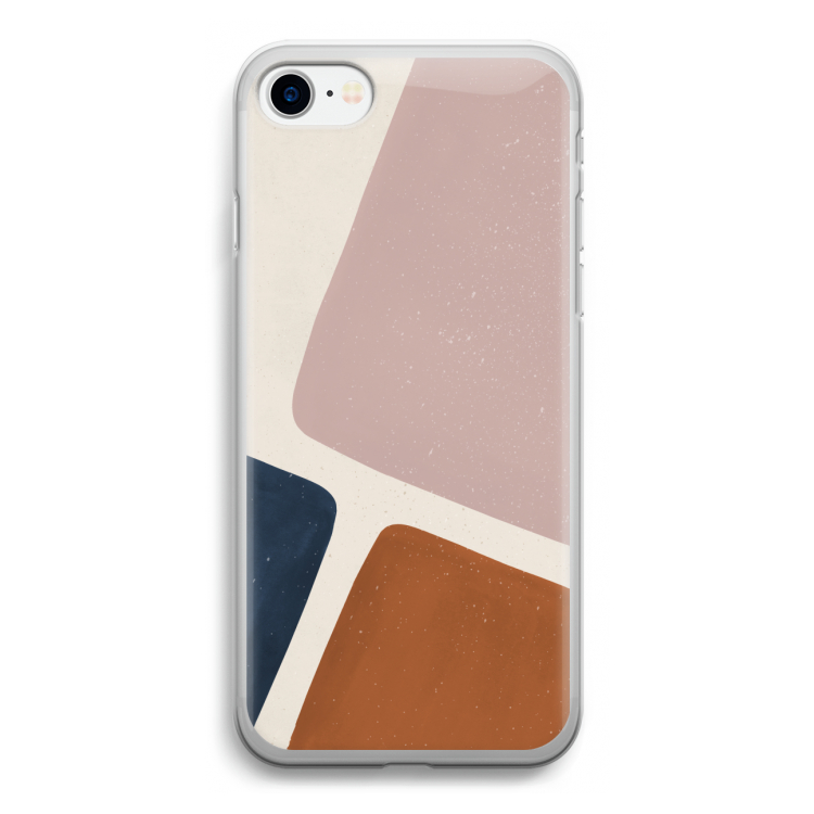 Geo #2: iPhone SE 2020 Transparant Hoesje