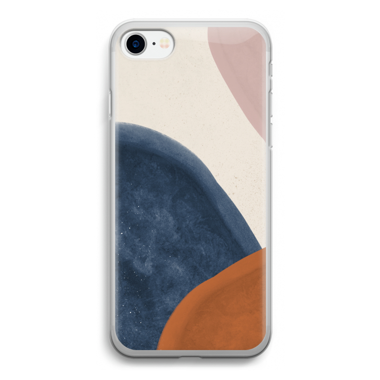 Geo #1: iPhone SE 2020 Transparant Hoesje
