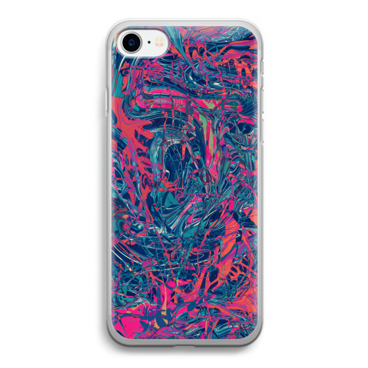 Sleeping Dreams: iPhone SE 2020 Transparant Hoesje