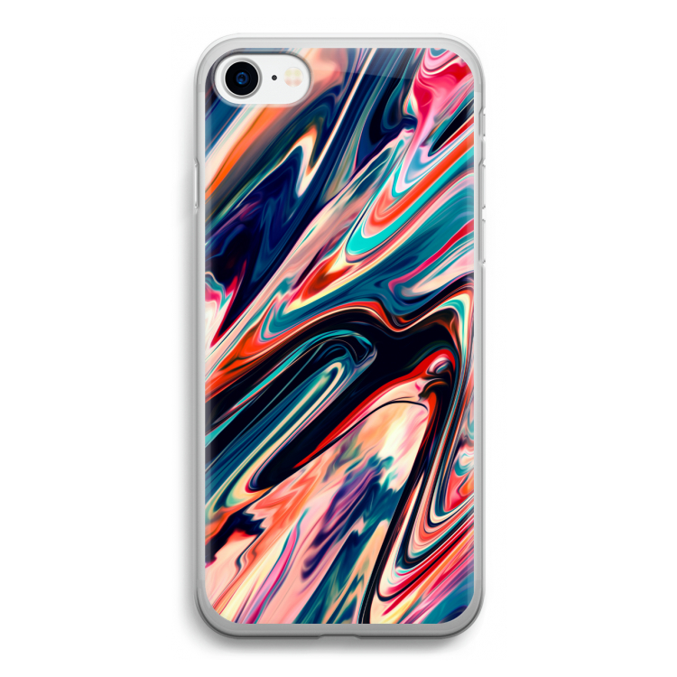 Quantum Being: iPhone SE 2020 Transparant Hoesje