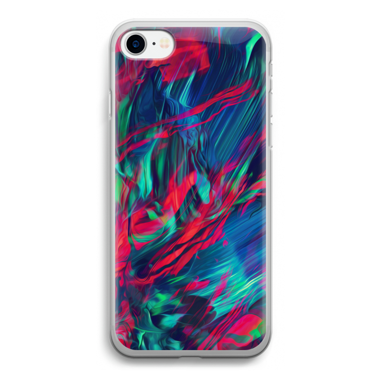 Pilgrims Of The Sea: iPhone SE 2020 Transparant Hoesje