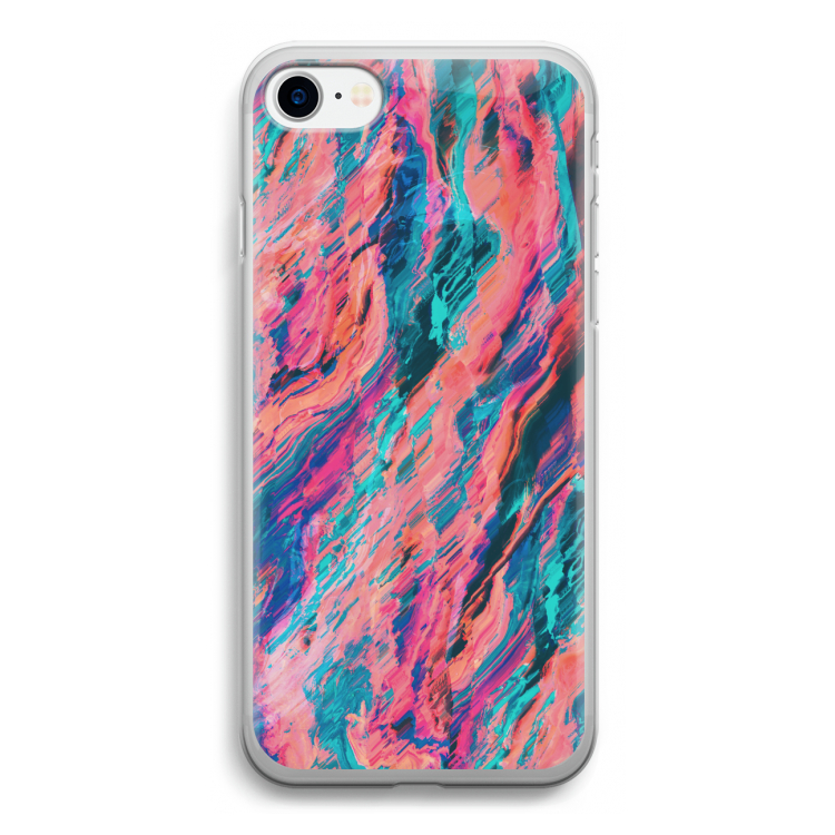Electric Times: iPhone SE 2020 Transparant Hoesje