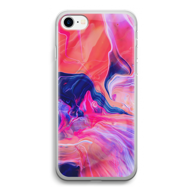 Earth And Ocean: iPhone SE 2020 Transparant Hoesje