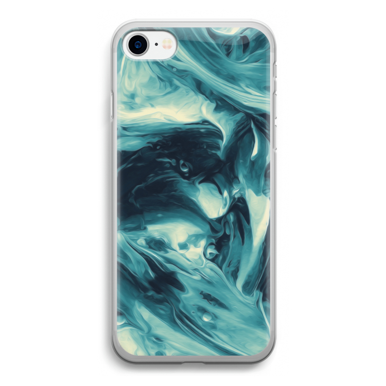 Dreaming About Whales: iPhone SE 2020 Transparant Hoesje