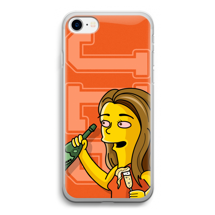 Jamie Lee Simpson: iPhone SE 2020 Transparant Hoesje