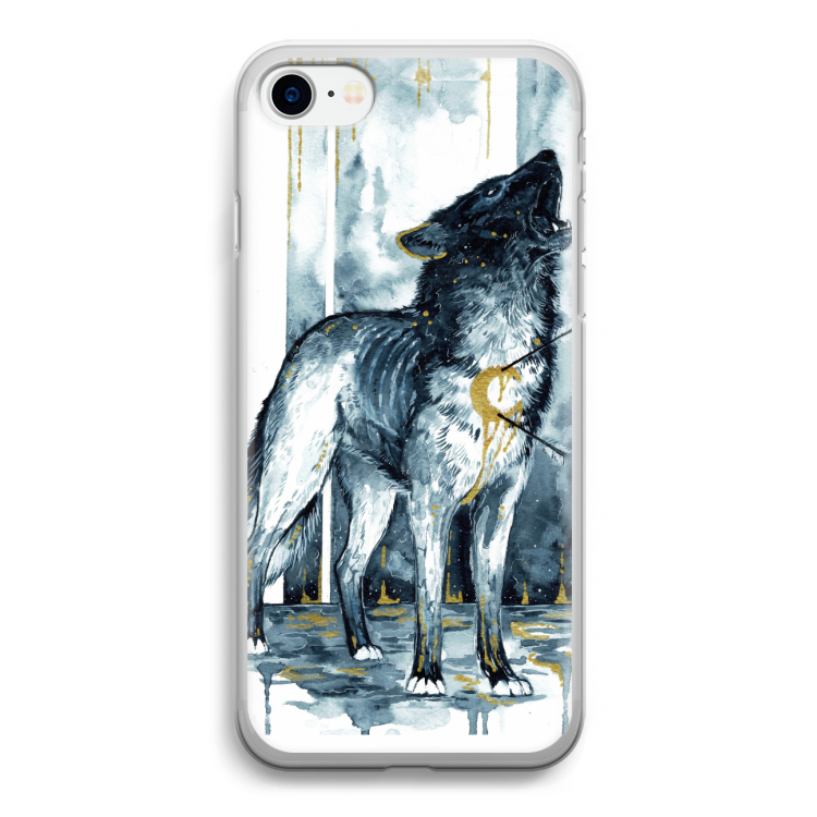 Bleeding Soul: iPhone SE 2020 Transparant Hoesje