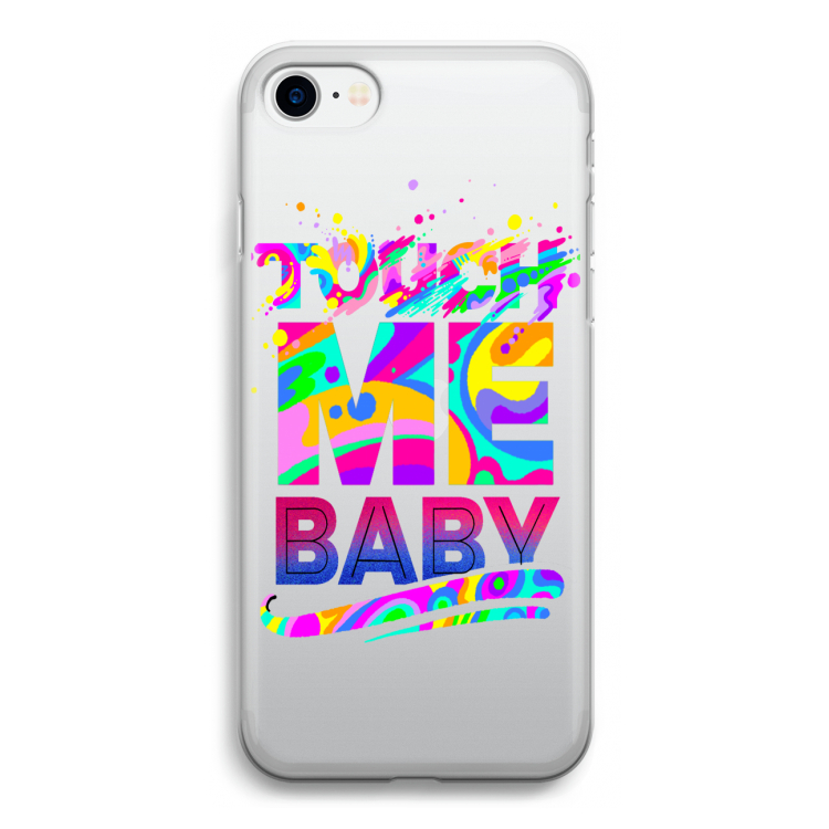Touch Me: iPhone SE 2020 Transparant Hoesje