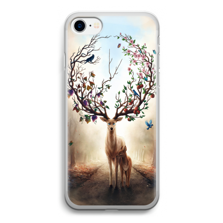 Seasons Change: iPhone SE 2020 Transparant Hoesje