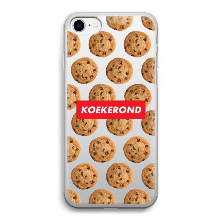 Koekerond: iPhone SE 2020 Transparant Hoesje