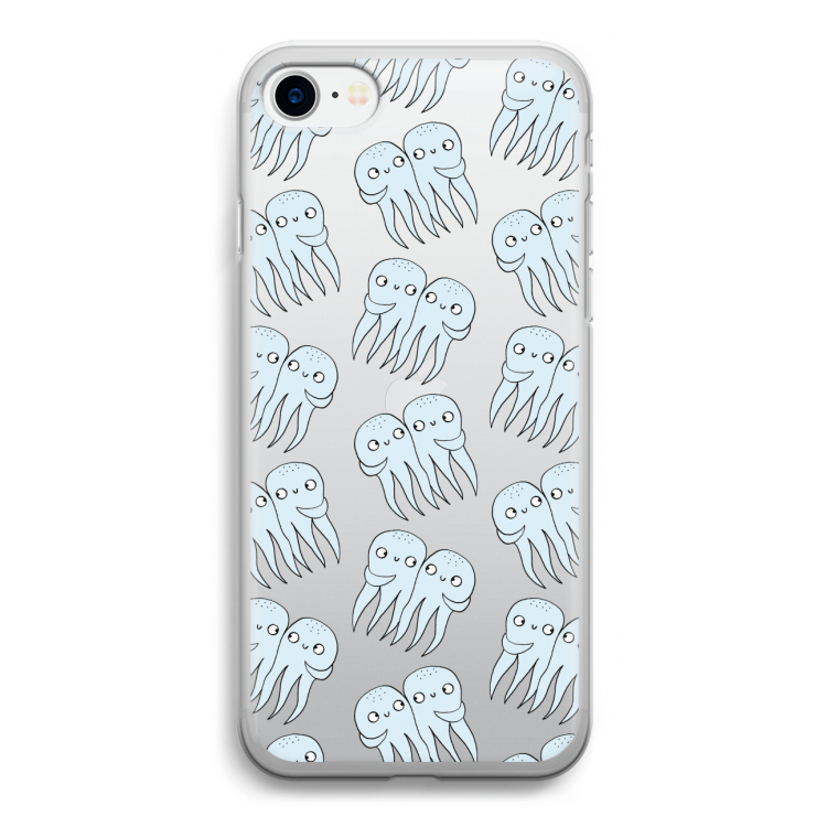 Octopussen: iPhone SE 2020 Transparant Hoesje