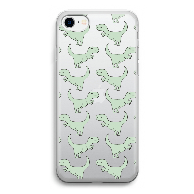 Dinos: iPhone SE 2020 Transparant Hoesje