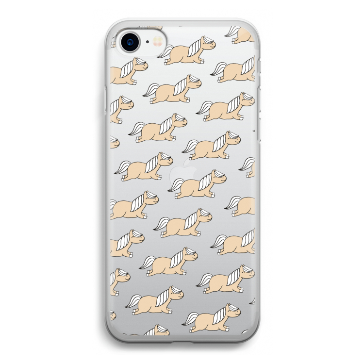 Ponys: iPhone SE 2020 Transparant Hoesje