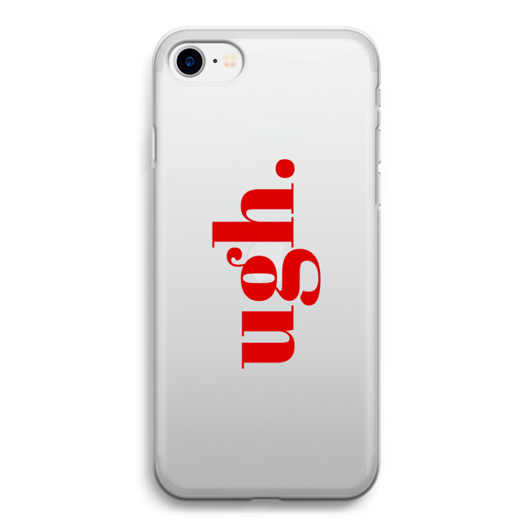 Ugh: iPhone SE 2020 Transparant Hoesje