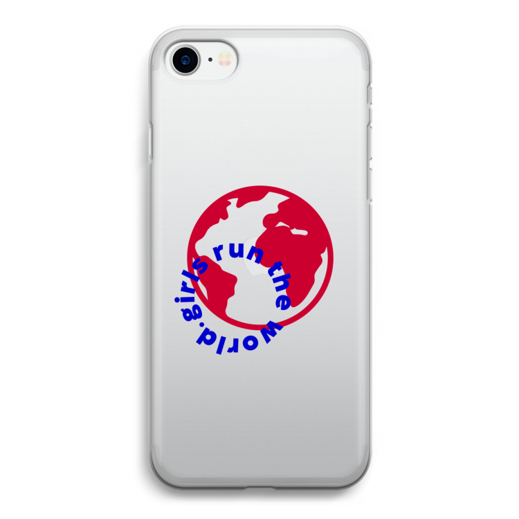 Run The World: iPhone SE 2020 Transparant Hoesje