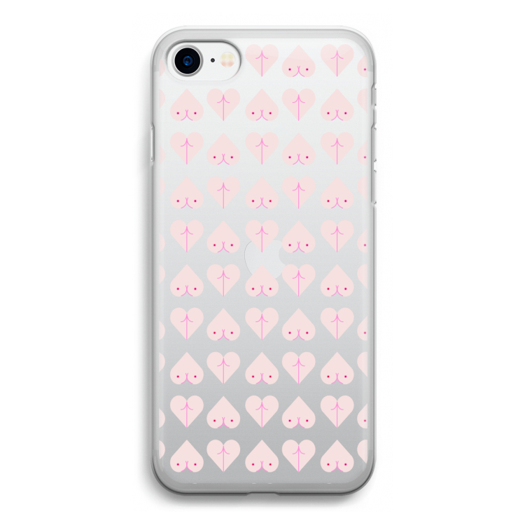 Ass 'n Titties: iPhone SE 2020 Transparant Hoesje