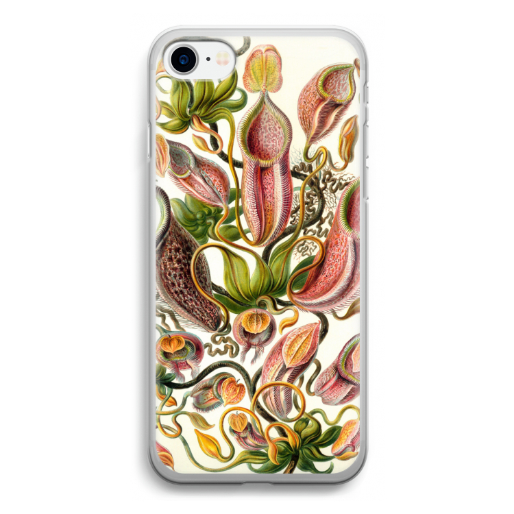 Haeckel Nepenthaceae: iPhone SE 2020 Transparant Hoesje