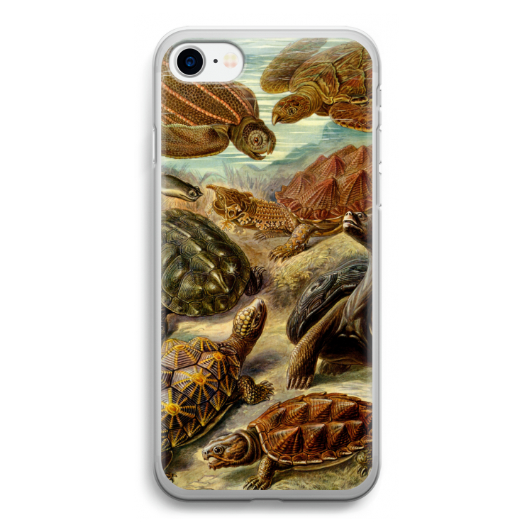 Haeckel Chelonia: iPhone SE 2020 Transparant Hoesje