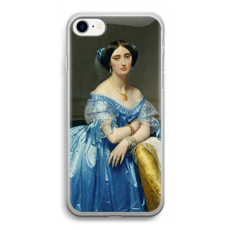 Eleonore: iPhone SE 2020 Transparant Hoesje