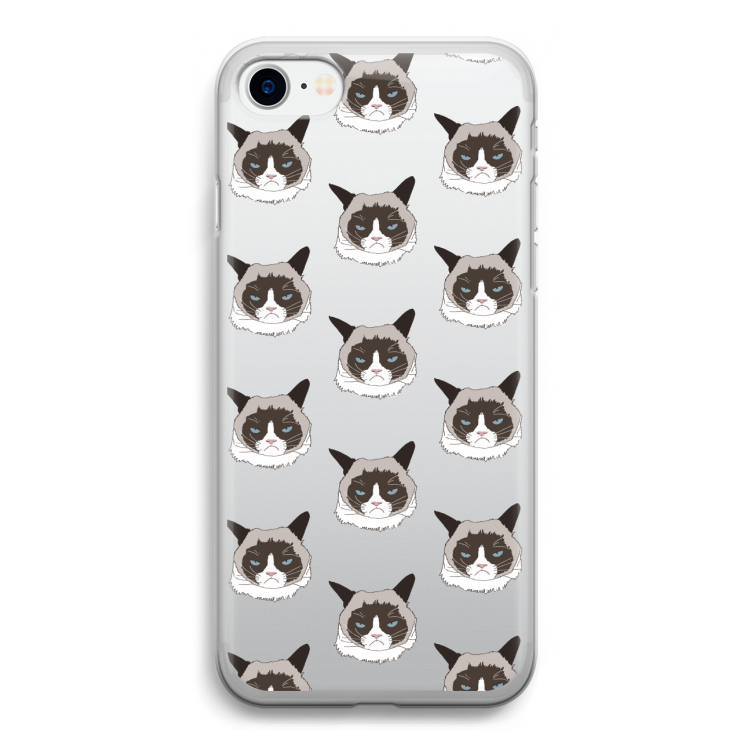 It's a Purrr Case: iPhone SE 2020 Transparant Hoesje
