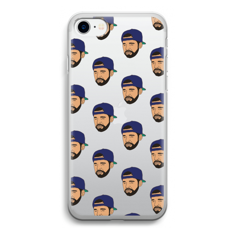 Drake Away: iPhone SE 2020 Transparant Hoesje