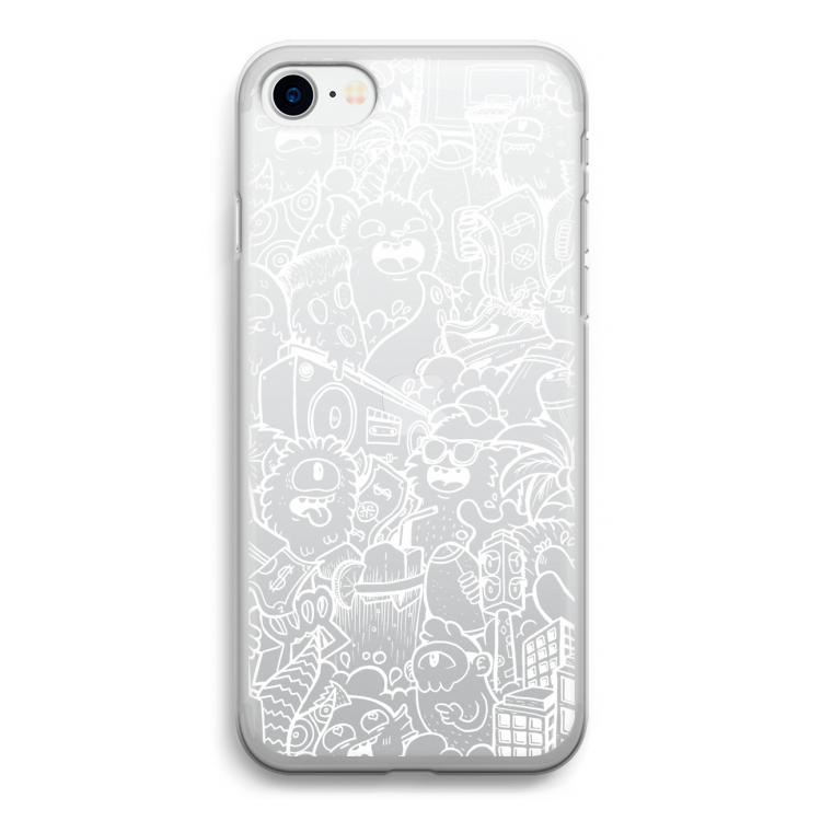 Vexx City #2: iPhone SE 2020 Transparant Hoesje