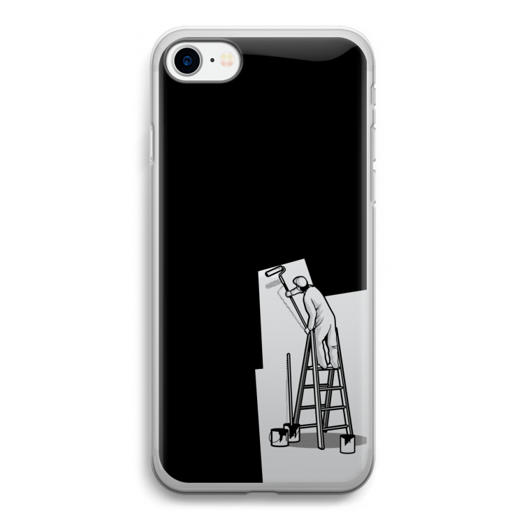 Musketon Painter: iPhone SE 2020 Transparant Hoesje