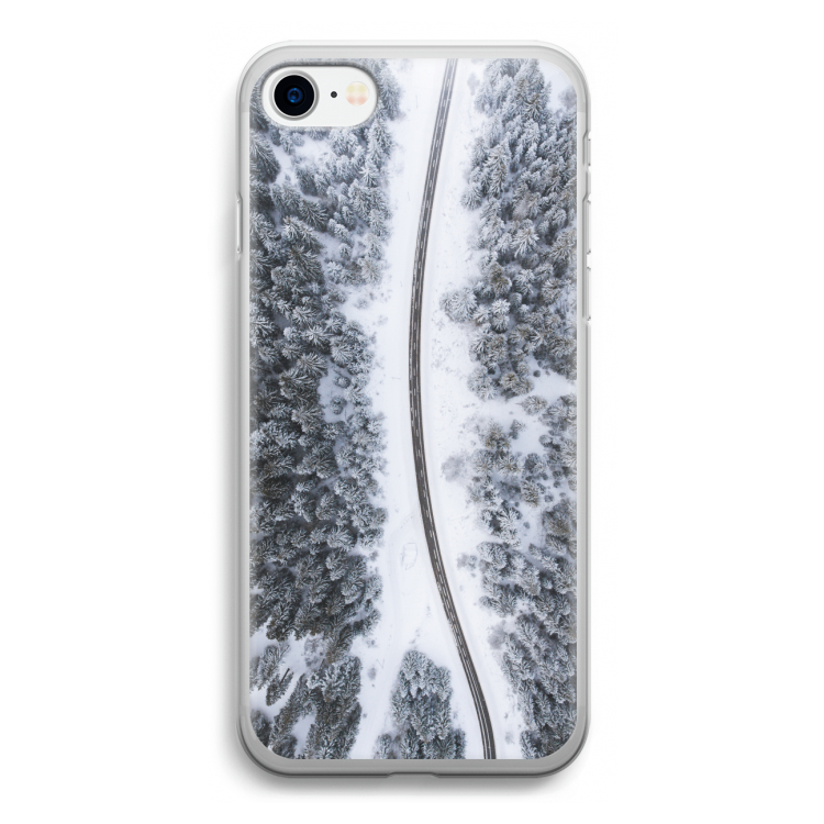 Snøfall: iPhone SE 2020 Transparant Hoesje