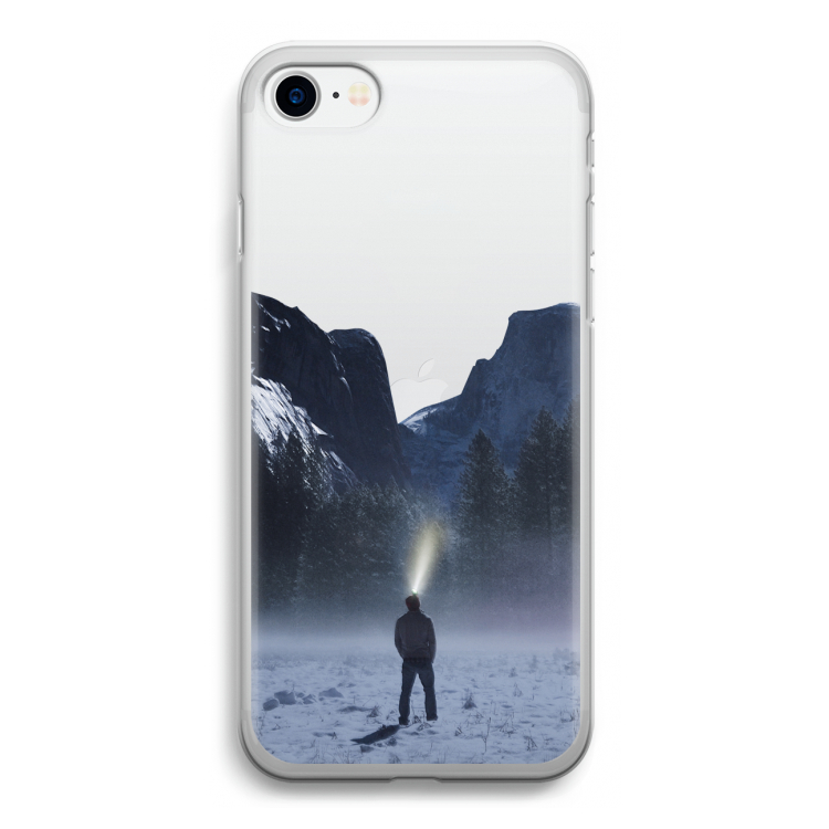 Wanderlust: iPhone SE 2020 Transparant Hoesje