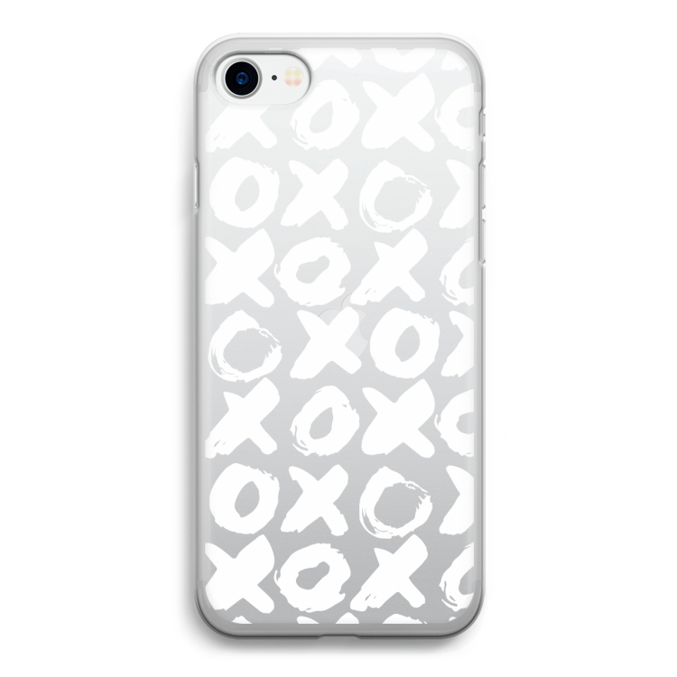 XOXO: iPhone SE 2020 Transparant Hoesje