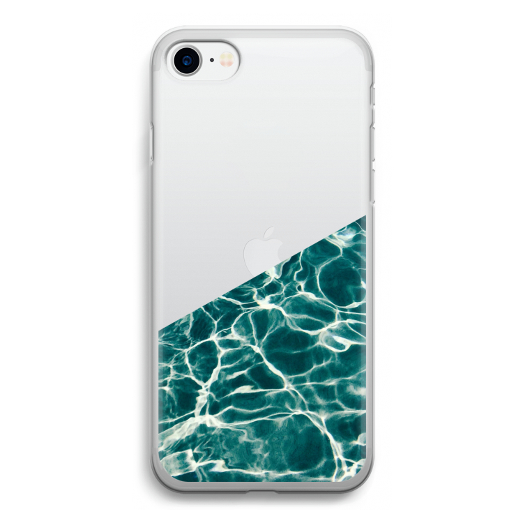 Weerkaatsing water: iPhone SE 2020 Transparant Hoesje