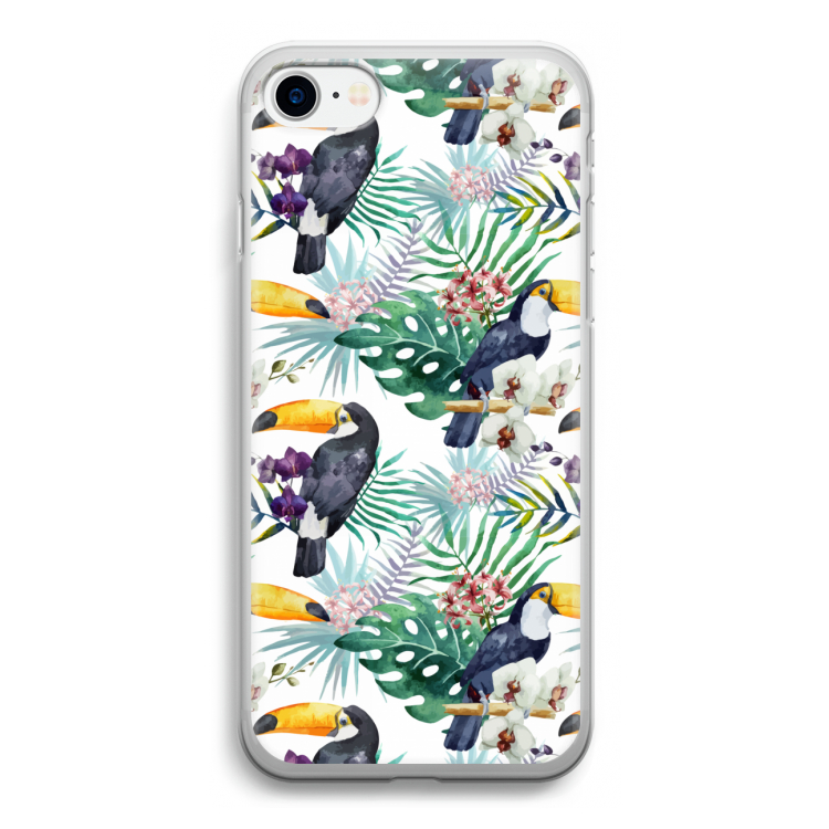 Tukans: iPhone SE 2020 Transparant Hoesje