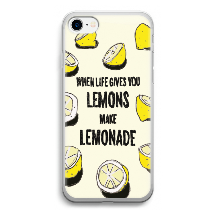 Lemonade: iPhone SE 2020 Transparant Hoesje