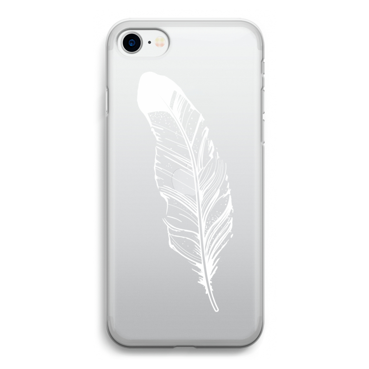 Pluim: iPhone SE 2020 Transparant Hoesje