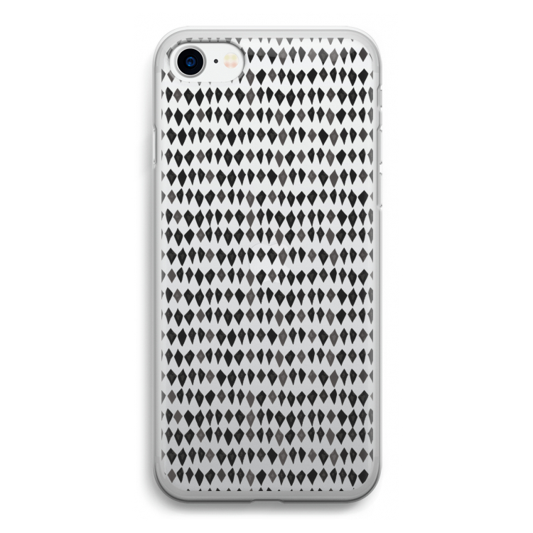 Crazy shapes: iPhone SE 2020 Transparant Hoesje