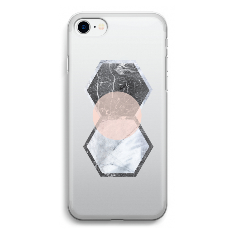 Creatieve toets: iPhone SE 2020 Transparant Hoesje