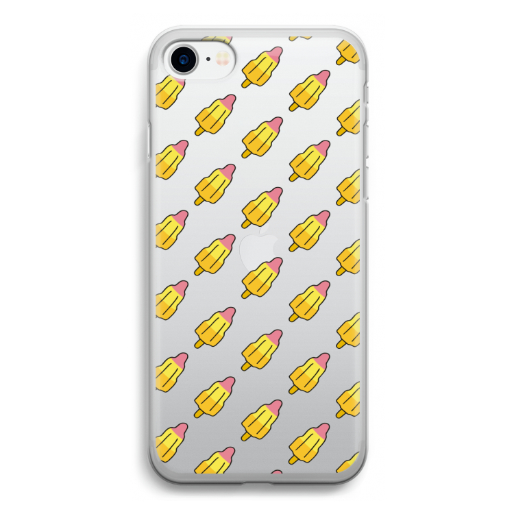 Waterijsjes: iPhone SE 2020 Transparant Hoesje
