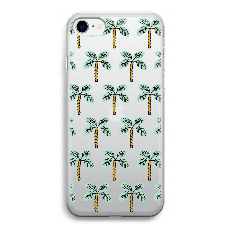 Paradise: iPhone SE 2020 Transparant Hoesje