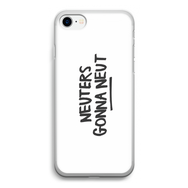 Neuters: iPhone SE 2020 Transparant Hoesje