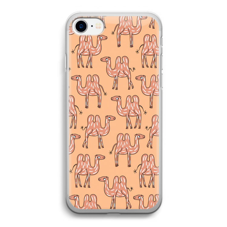 Kameel: iPhone SE 2020 Transparant Hoesje