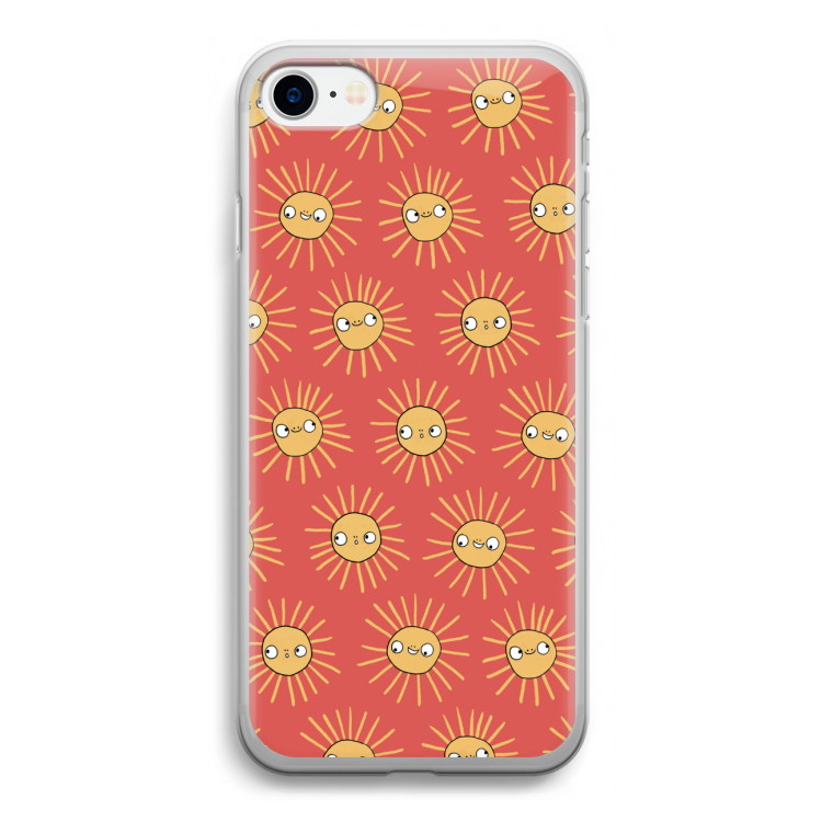 Zon: iPhone SE 2020 Transparant Hoesje