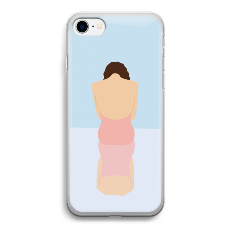 Mirror: iPhone SE 2020 Transparant Hoesje