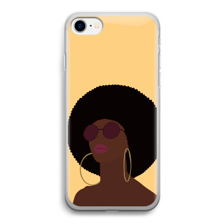 Golden hour: iPhone SE 2020 Transparant Hoesje