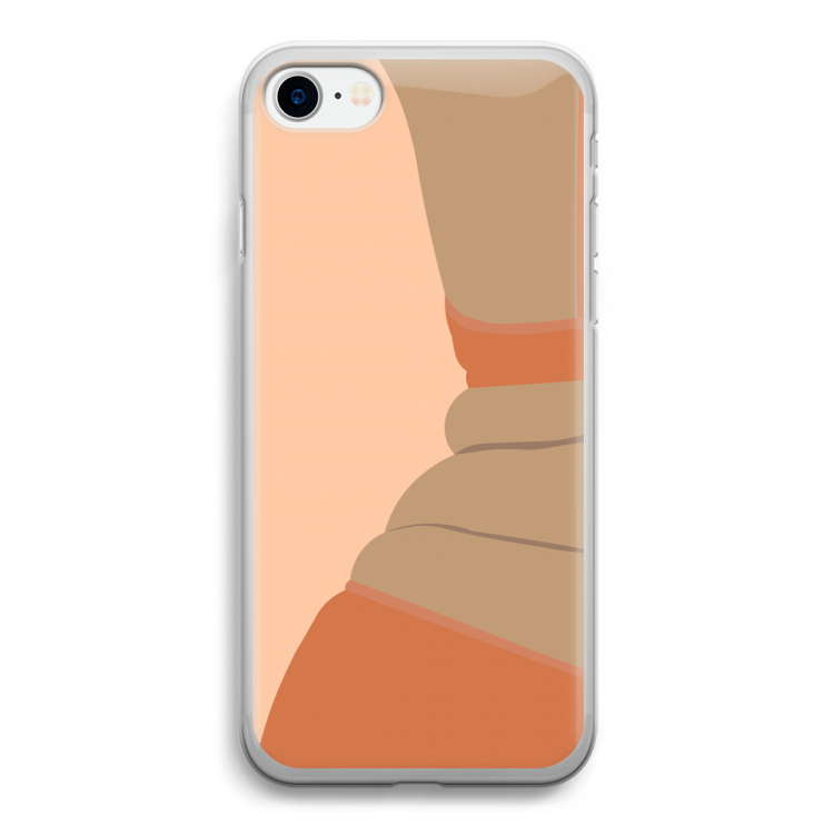Bikini: iPhone SE 2020 Transparant Hoesje