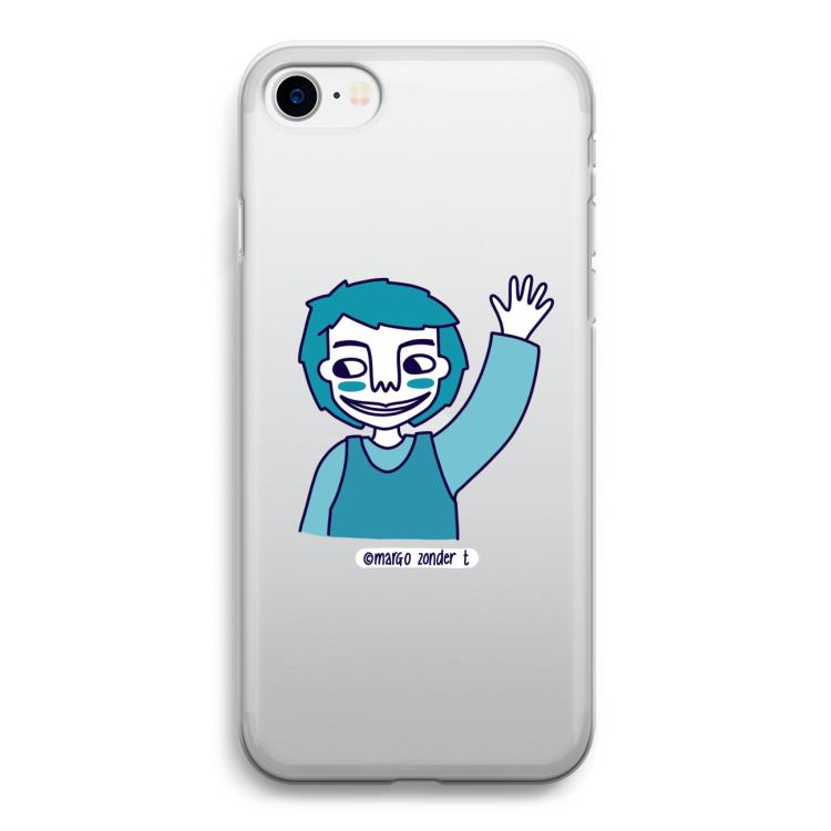 Zwaai: iPhone SE 2020 Transparant Hoesje