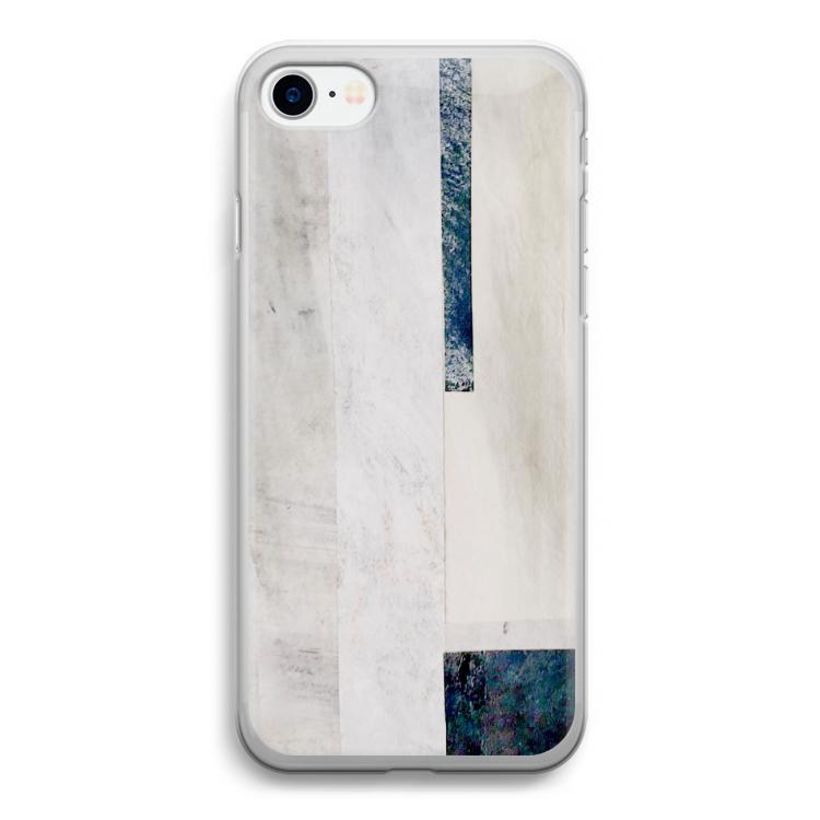 Meet you there: iPhone SE 2020 Transparant Hoesje