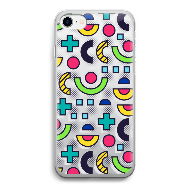 8-bit N°6: iPhone SE 2020 Transparant Hoesje