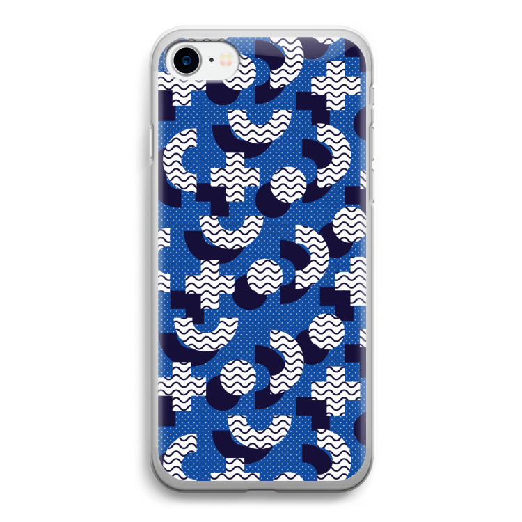 8-bit N°5: iPhone SE 2020 Transparant Hoesje